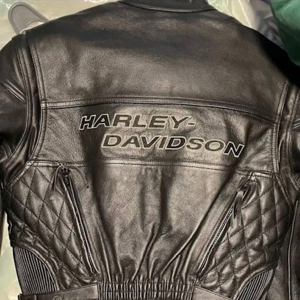 Harley Davidson Women's Leather Riding Jacket